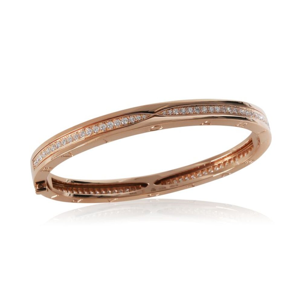 BVLGARI B.zero1 Bracelet in 18k Rose Gold 1.27 CTW - Picture 5 of 5